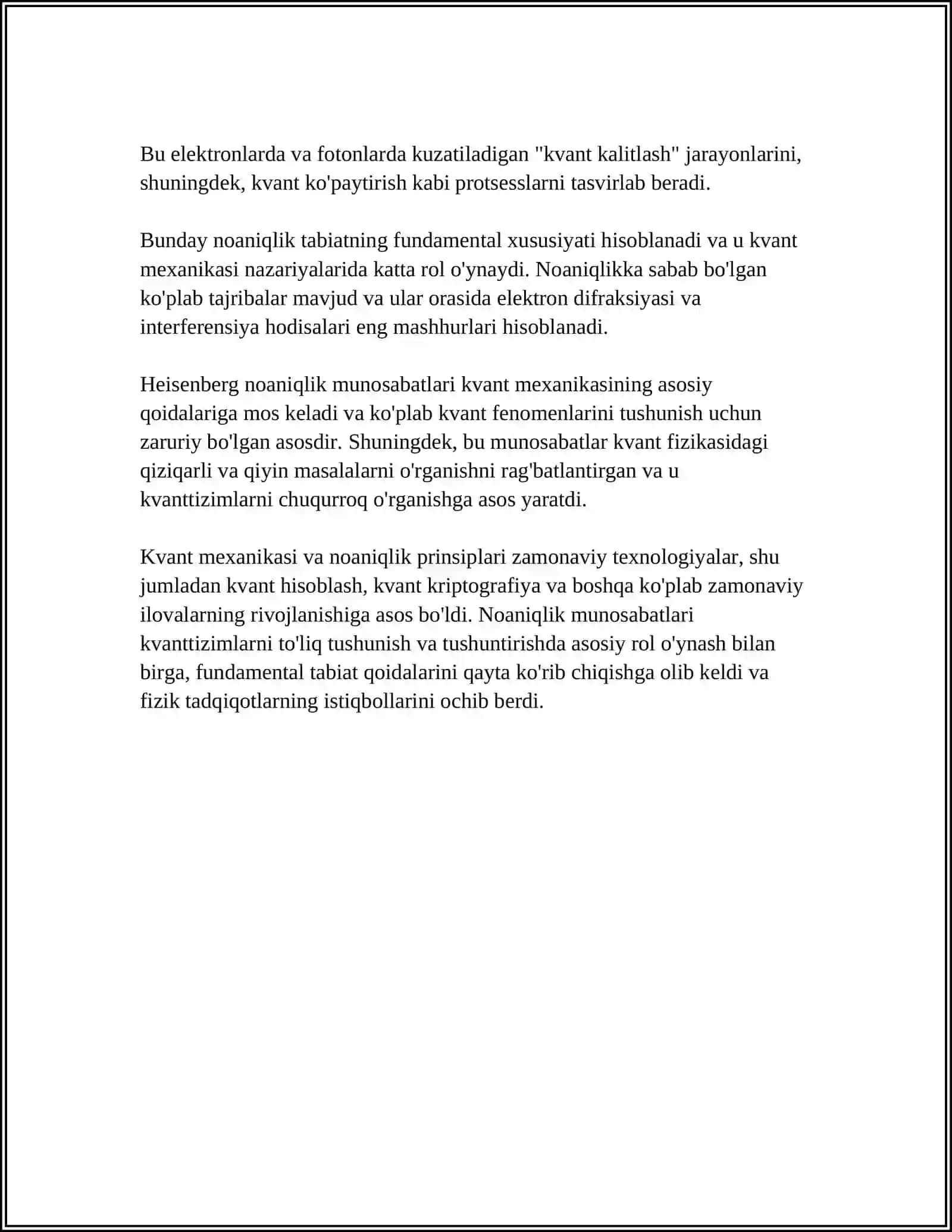 GEYZENBERGNING NOANIQLIK MUNOSABATLARI 4