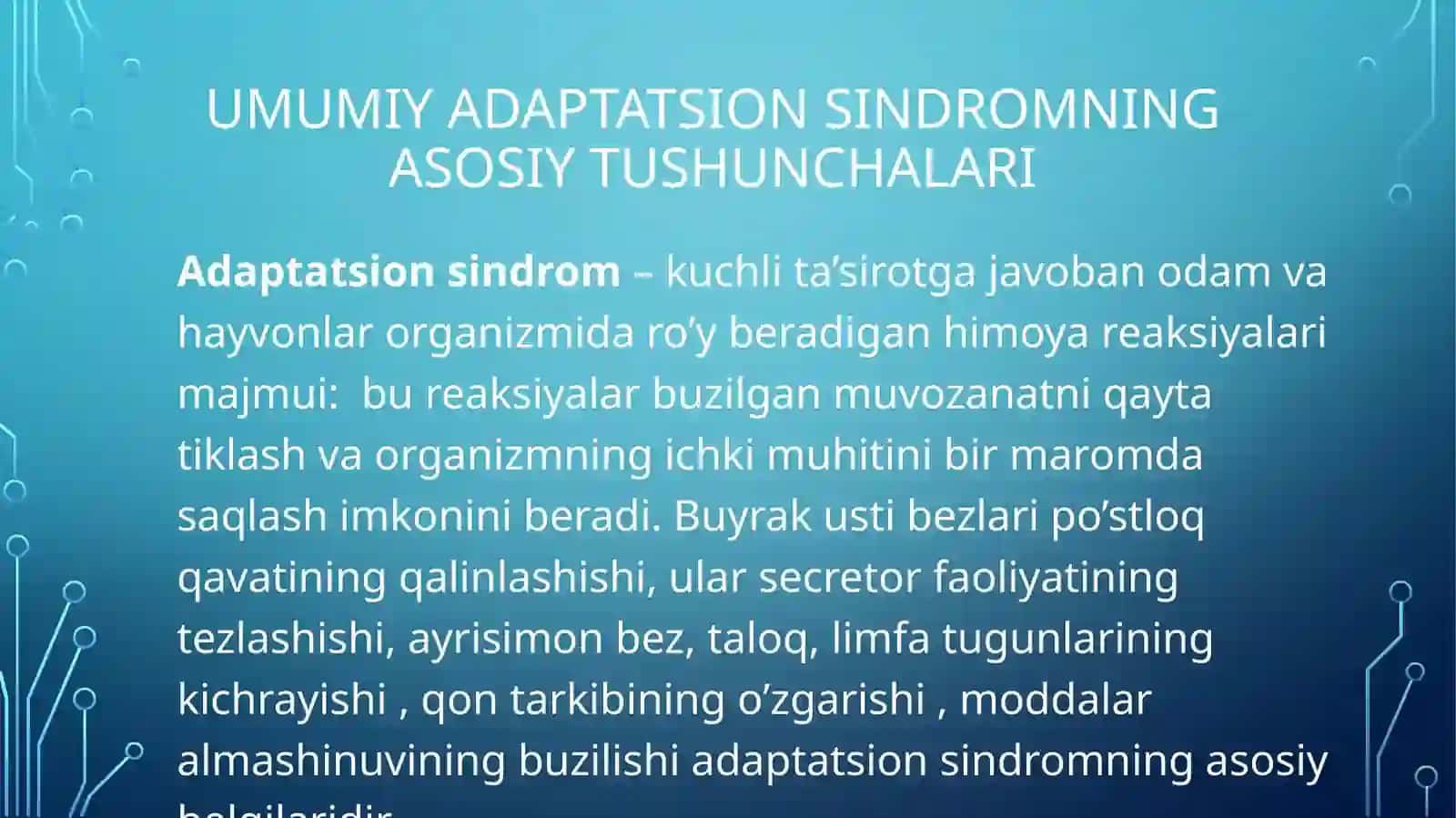 Umumiy adaptatsiya sindromi 4