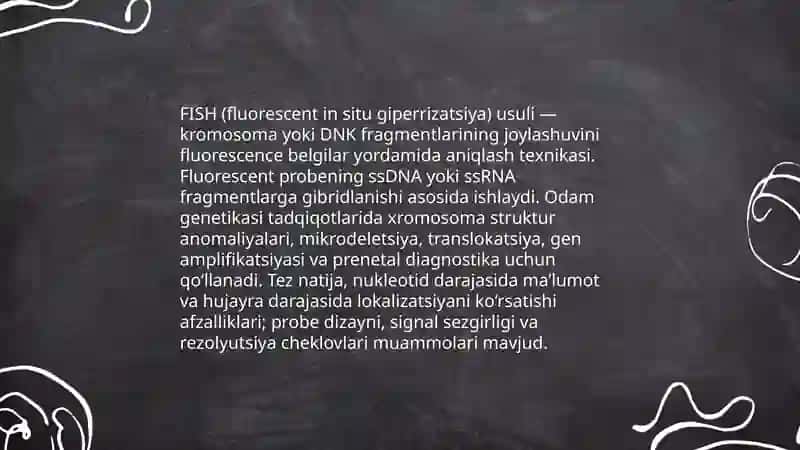 ODAM GENETIKASI metodlari 4