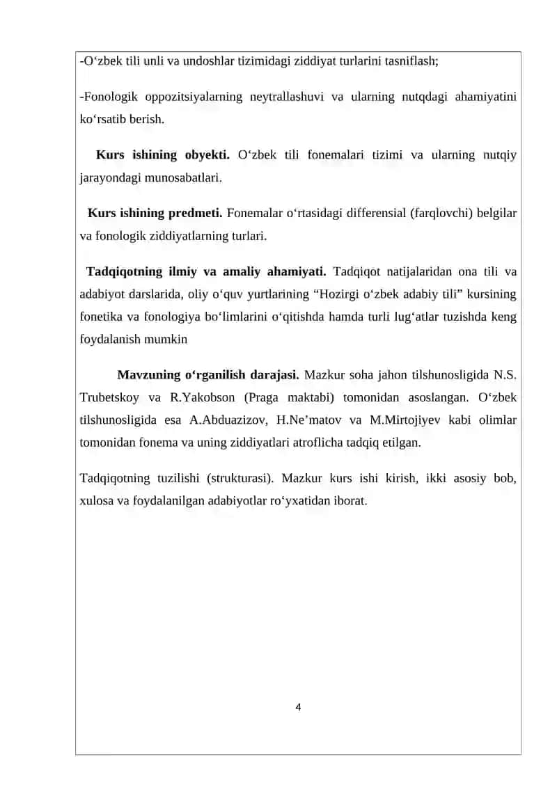 FONOLOGIK OPPOZITSIYALAR 4