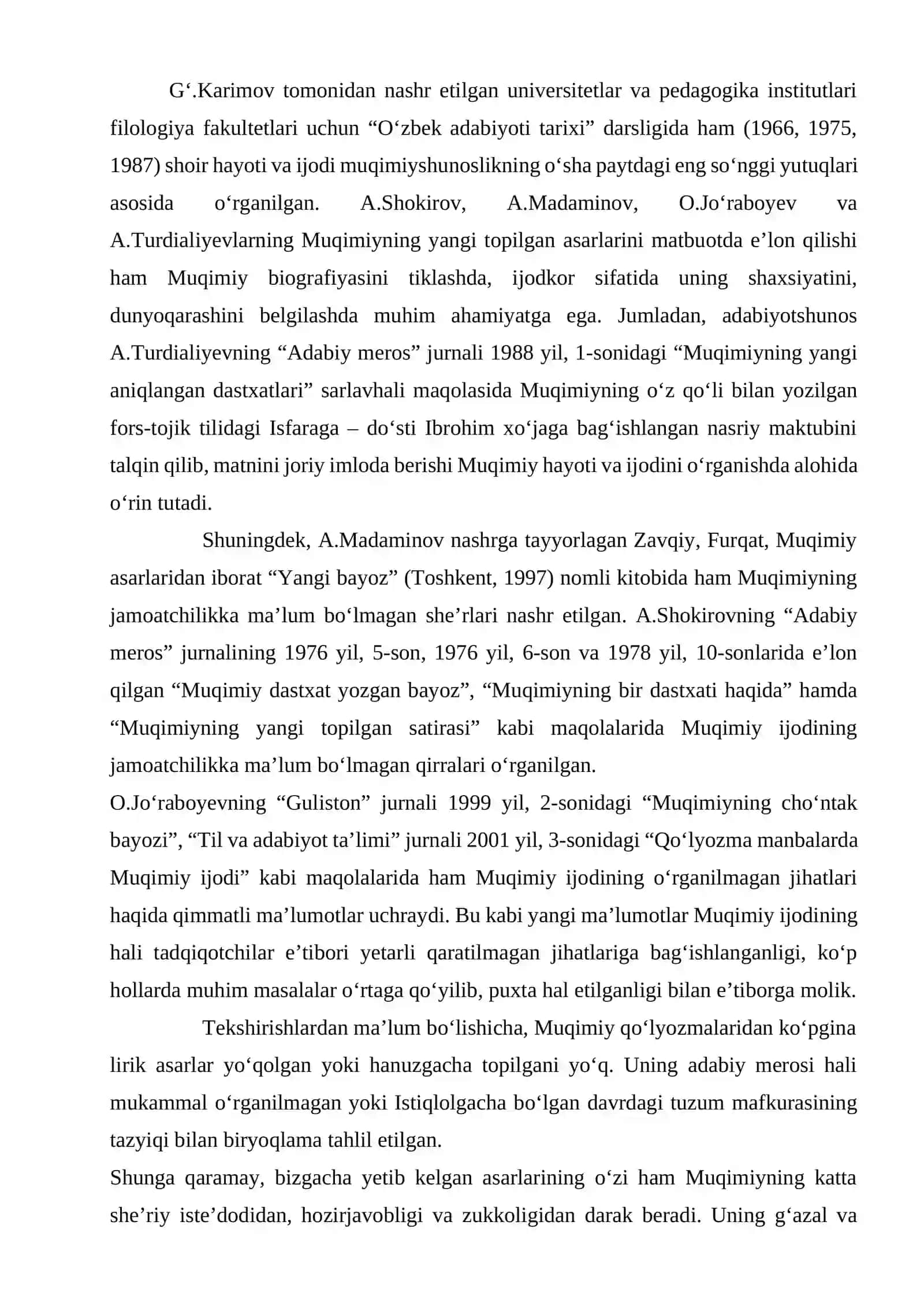 Muhammad Aminxo‘ja Muqimiy asarlari 4