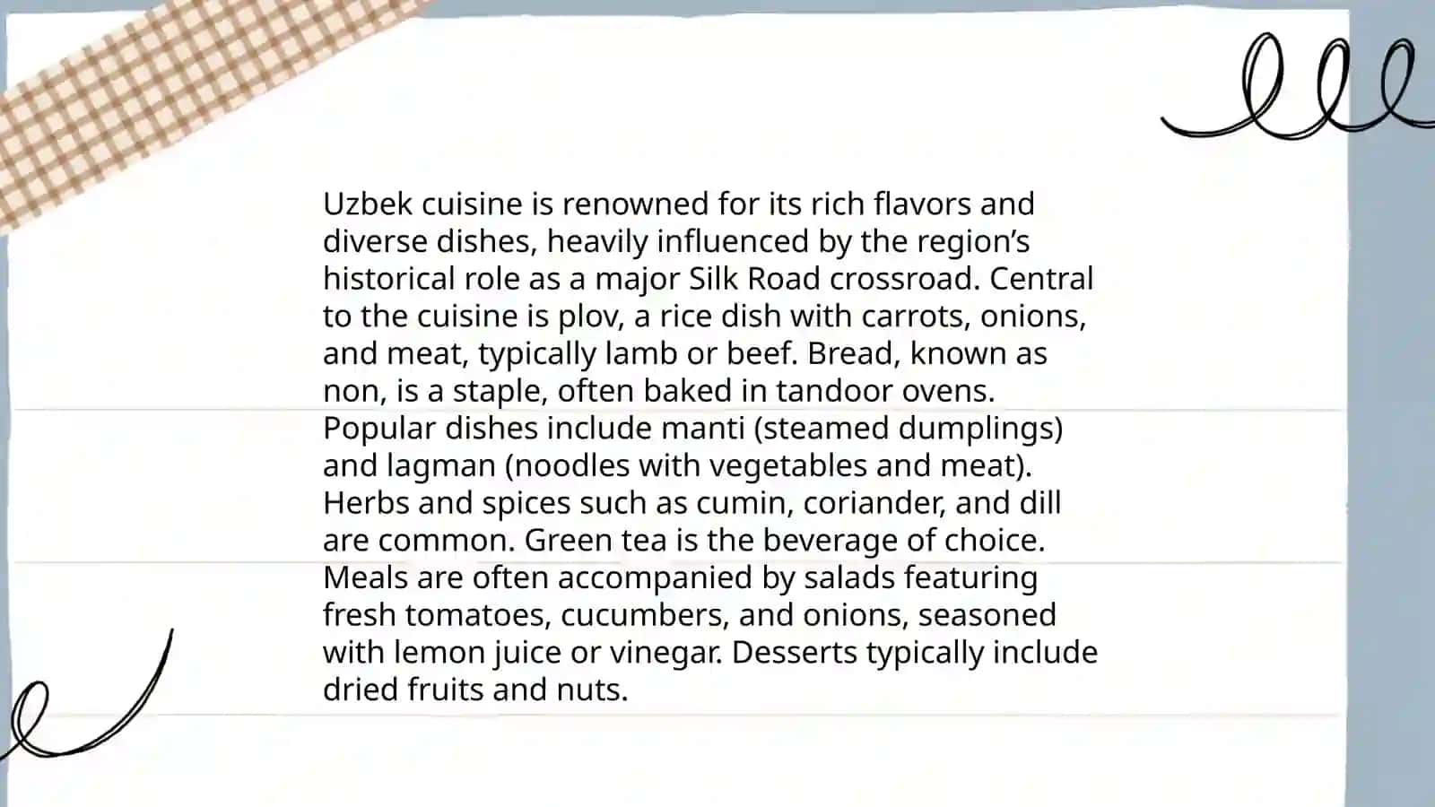 Cultural life in Uzbekistan 4