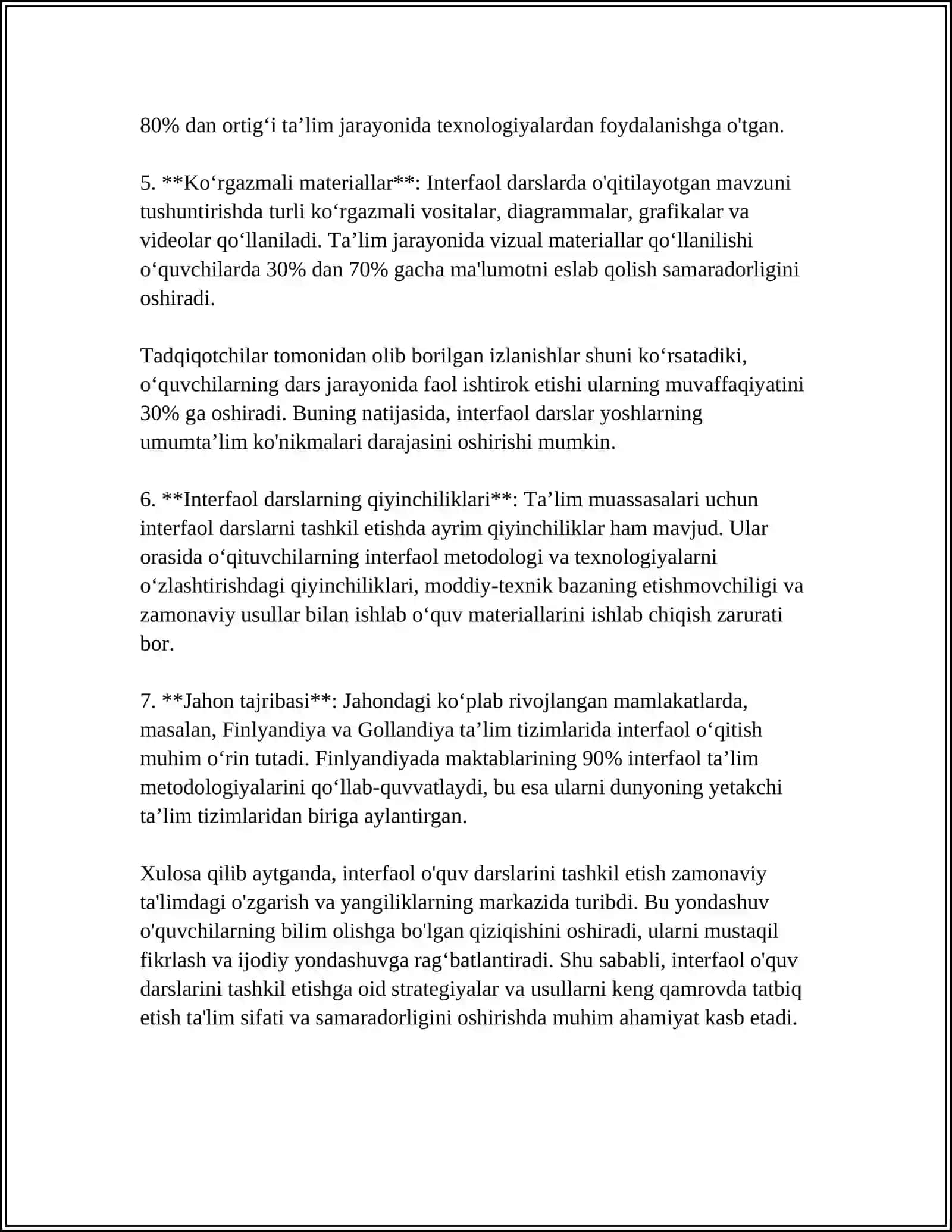 ILG'OR PEDAGOGIK TEXNOLOGIYALAR 4