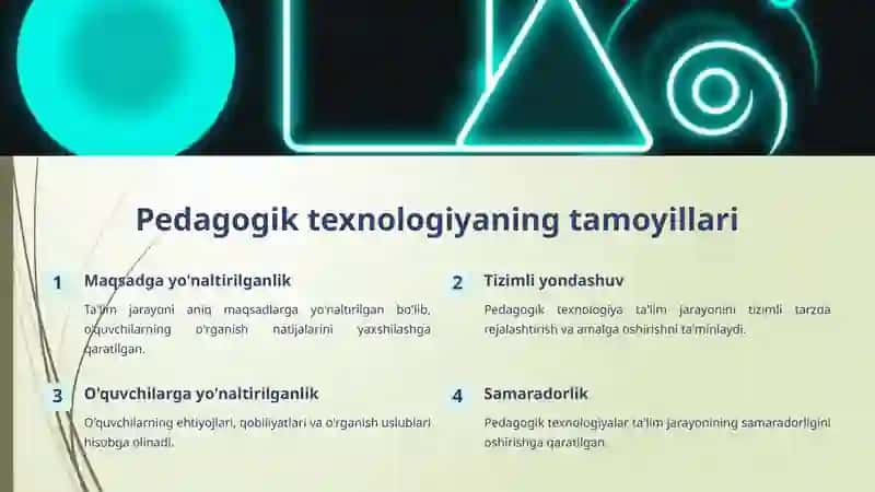 Pedagogik texnologiya 4