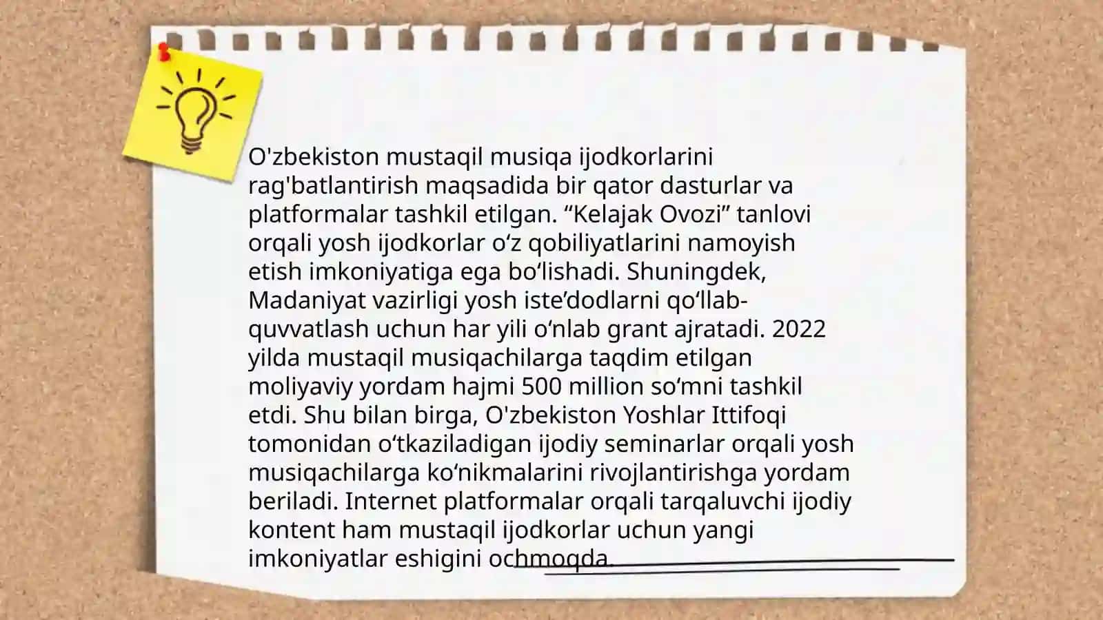 Bolalarning mustaqil musiqiy faoliyati 4
