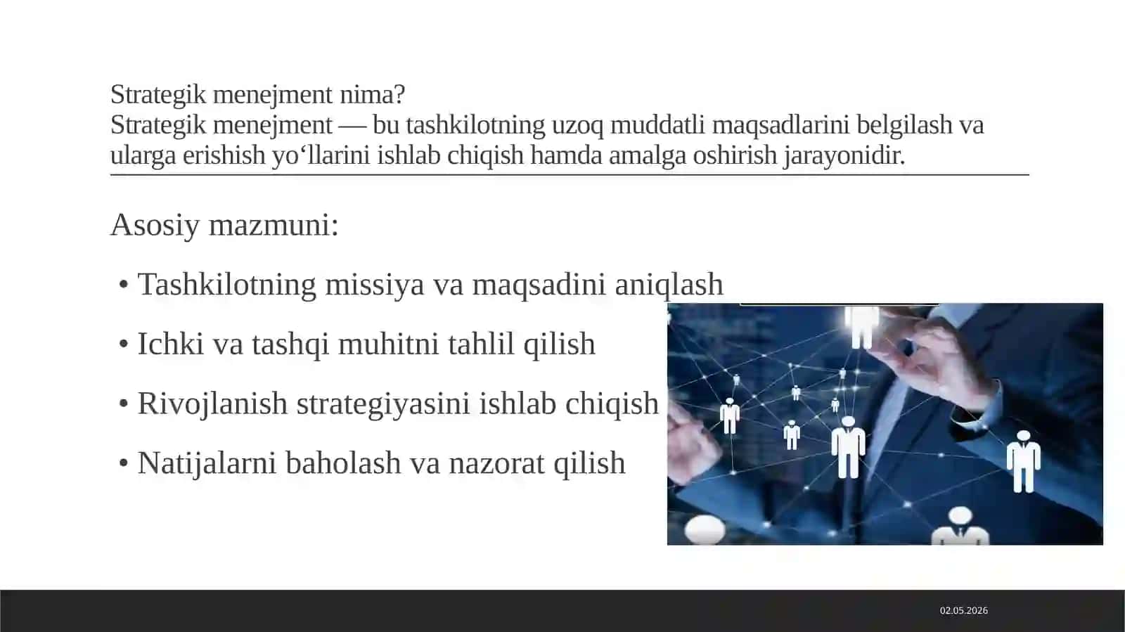 INOVVATSION VA STRATEGIK MENEJMENT 4