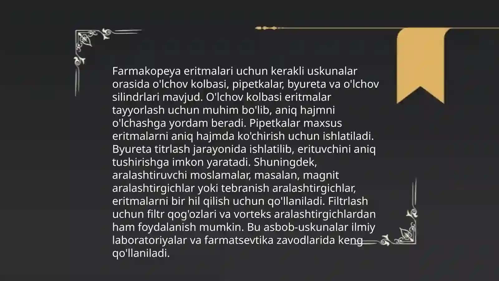 Farmakopeya Suyuqliklari Tayyorlash 4