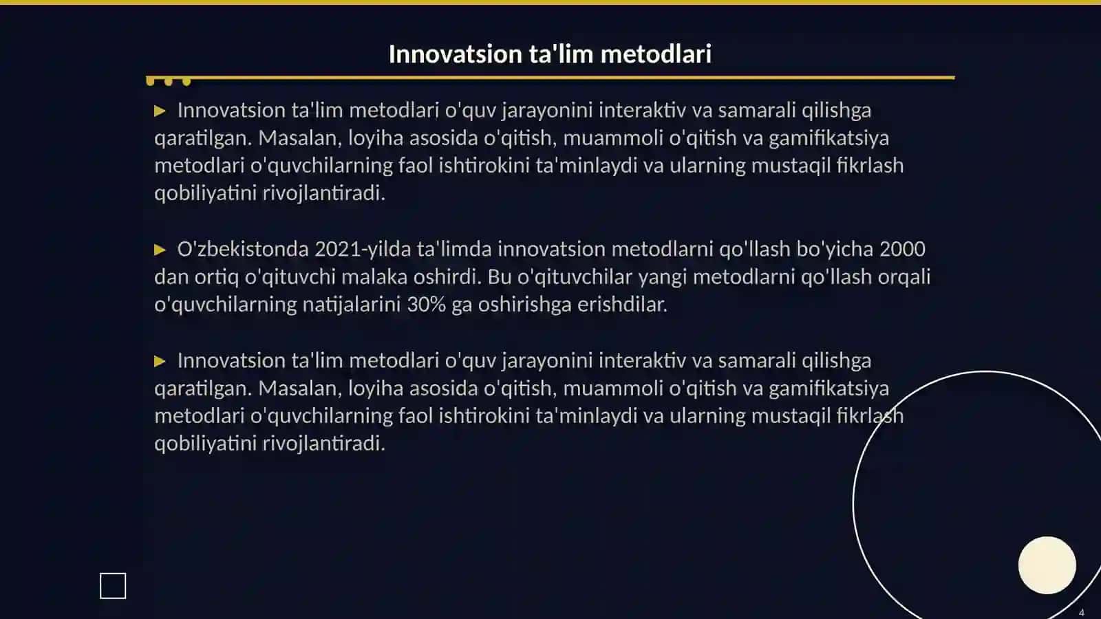 Pedagogning innovatsionfaoliyati 4