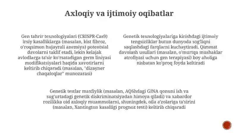 Genetik kasallik turlari 4