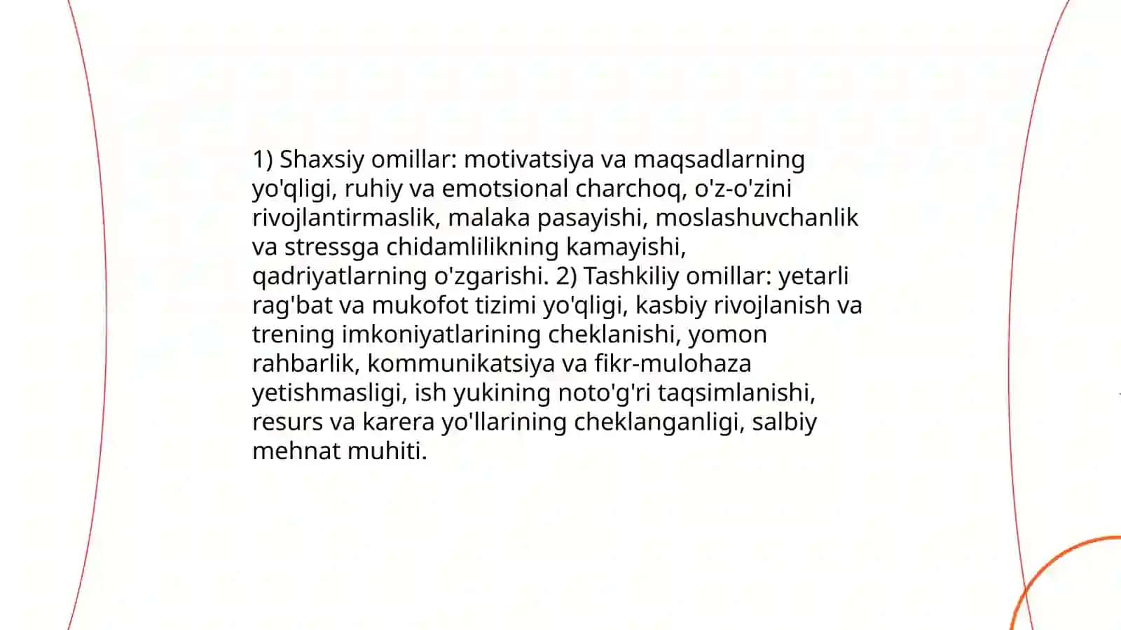 Psixolog faoliyatida professional stagnatsiya 4