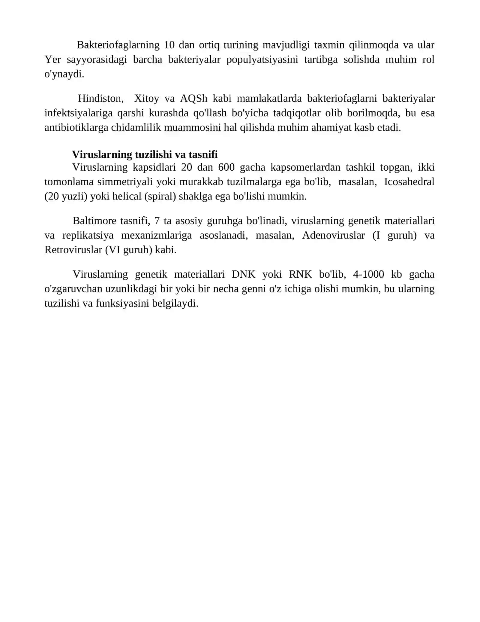 Viruslarning kelib chiqishi va uning ahamyati 4