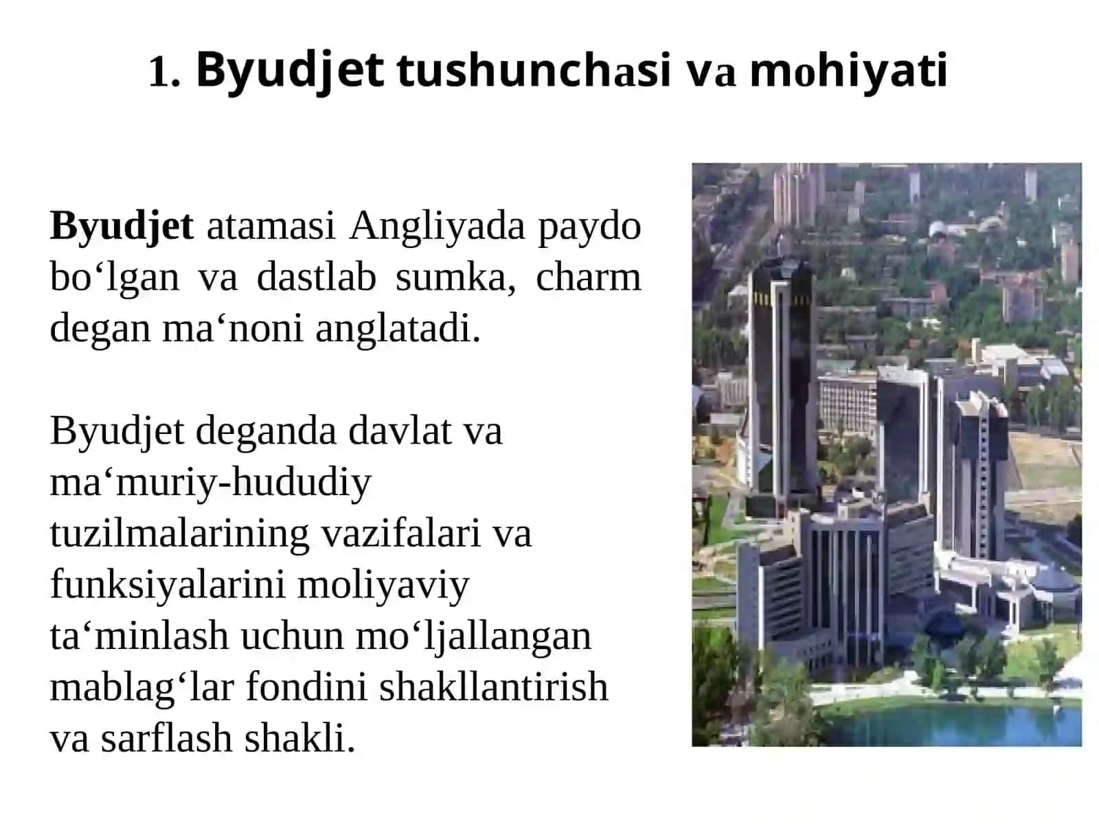 O‘zbekiston RespublikasiMоliyahuquqi:dаrslik 4