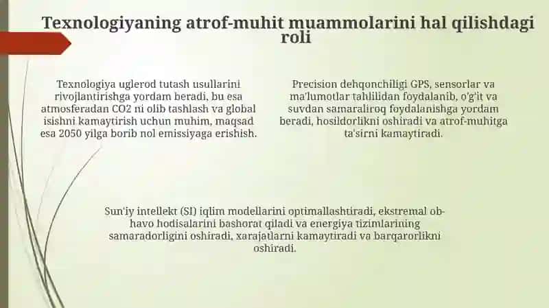 Texnologiya va atrof-muhit 4