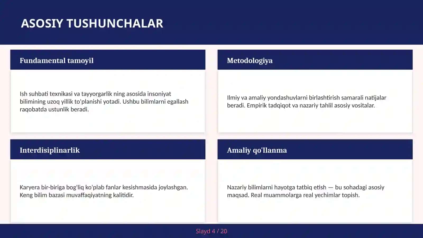 ISH SUHBATI TEXNIKASI VA TAYYORGARLIK 4