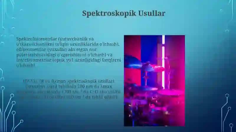 Optik o'lchash vositalari 4