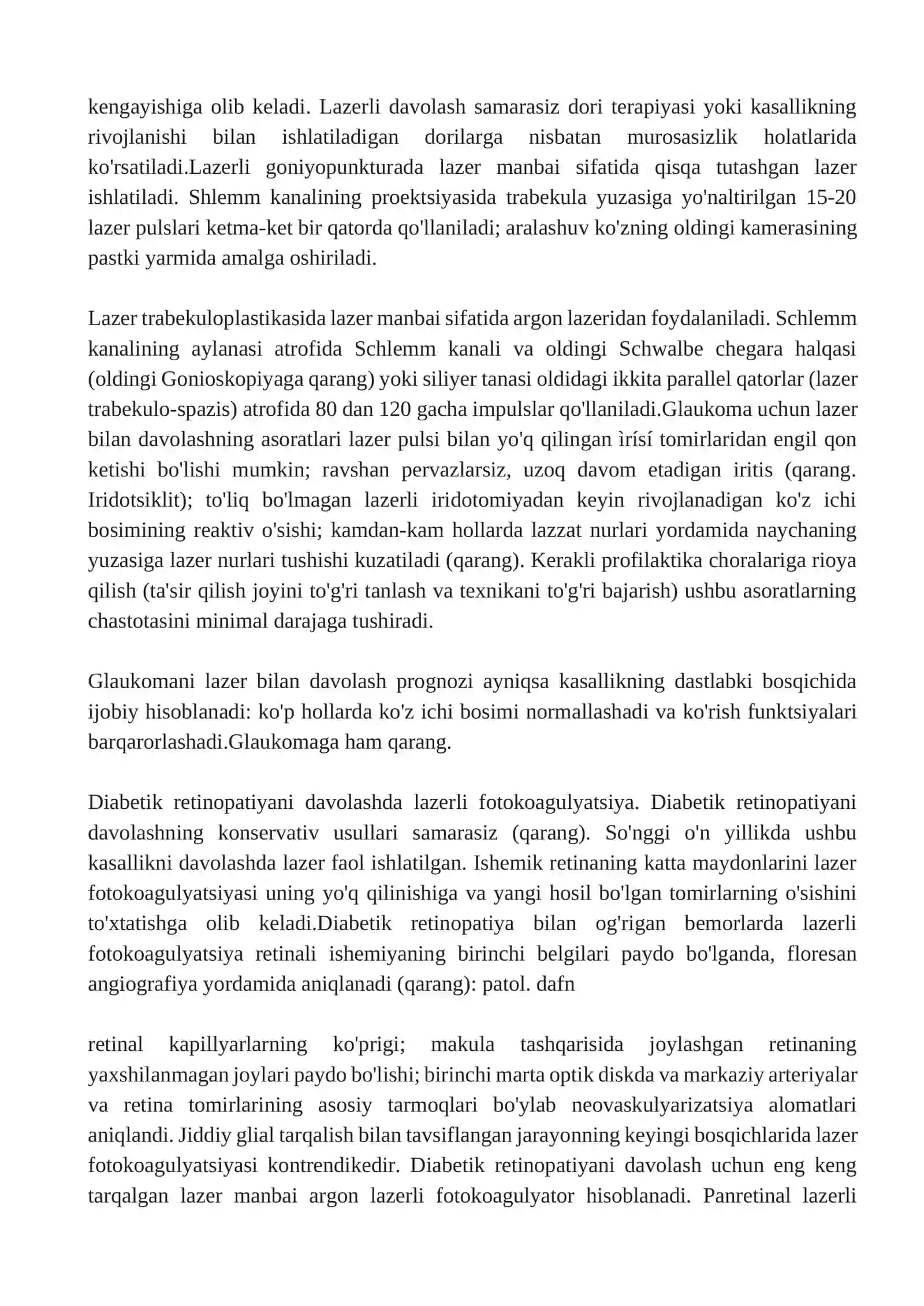 OFTALMOLOGIYADA LAZERNING QO’LLANILISHI 4
