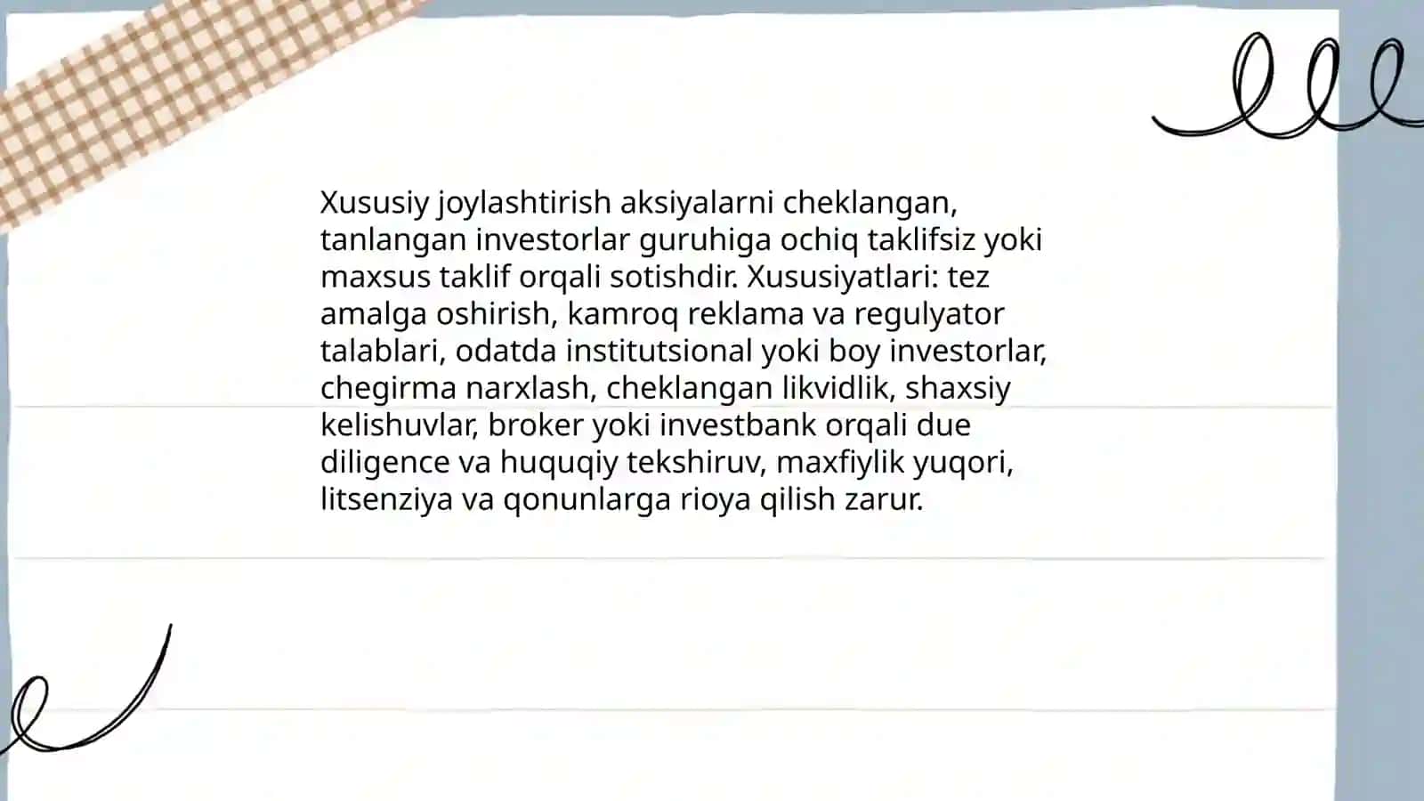 Aksiyalarni joylashtirish usullari 4