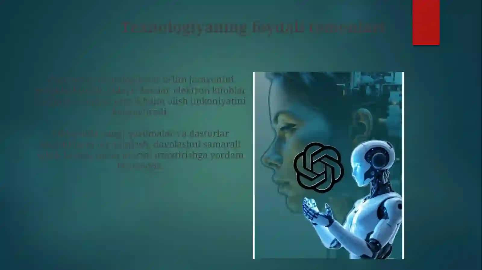 Zamonaviy texnologiyalar 4