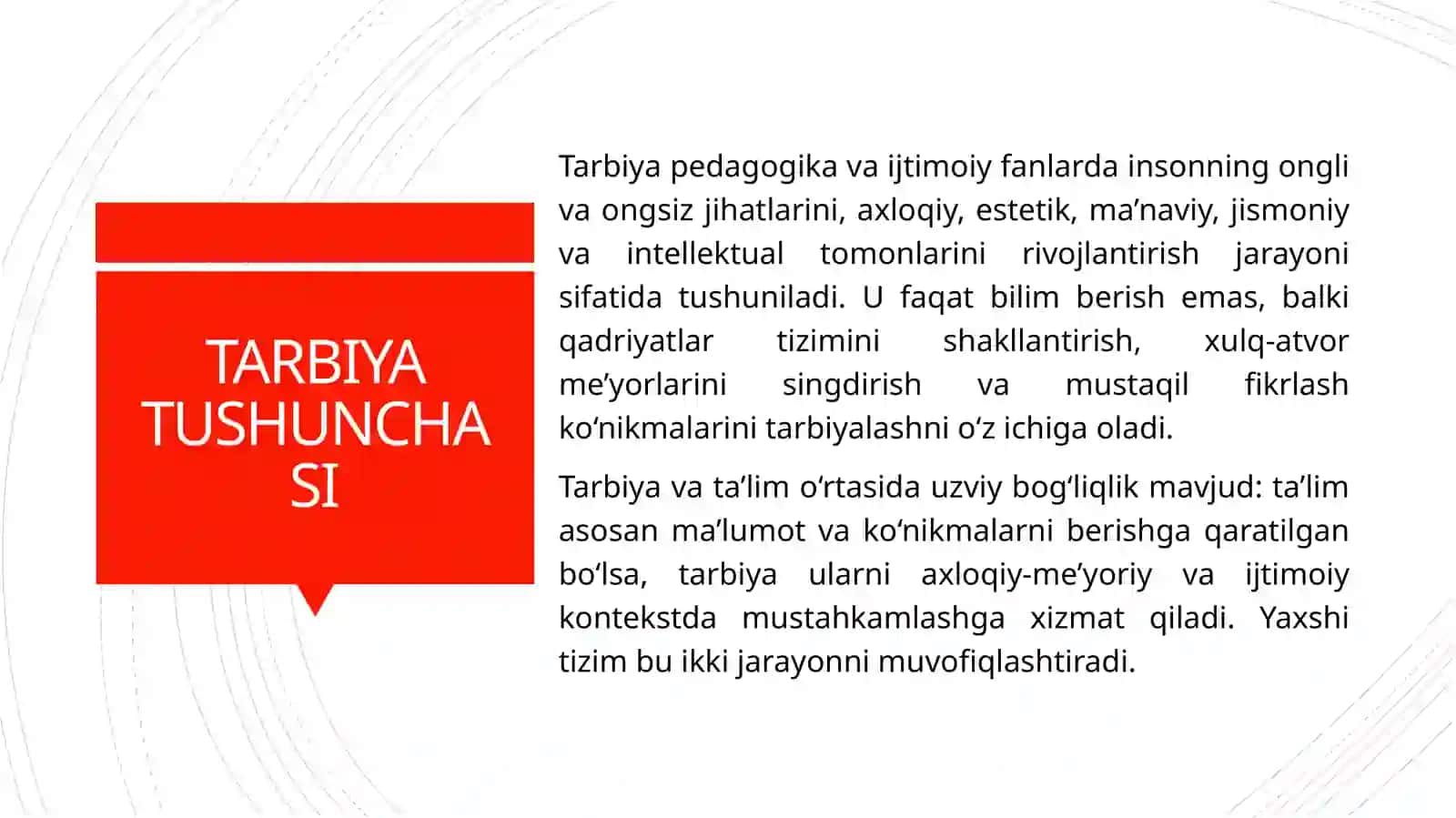 Tarbiyaning maqsad va vazifalari 4