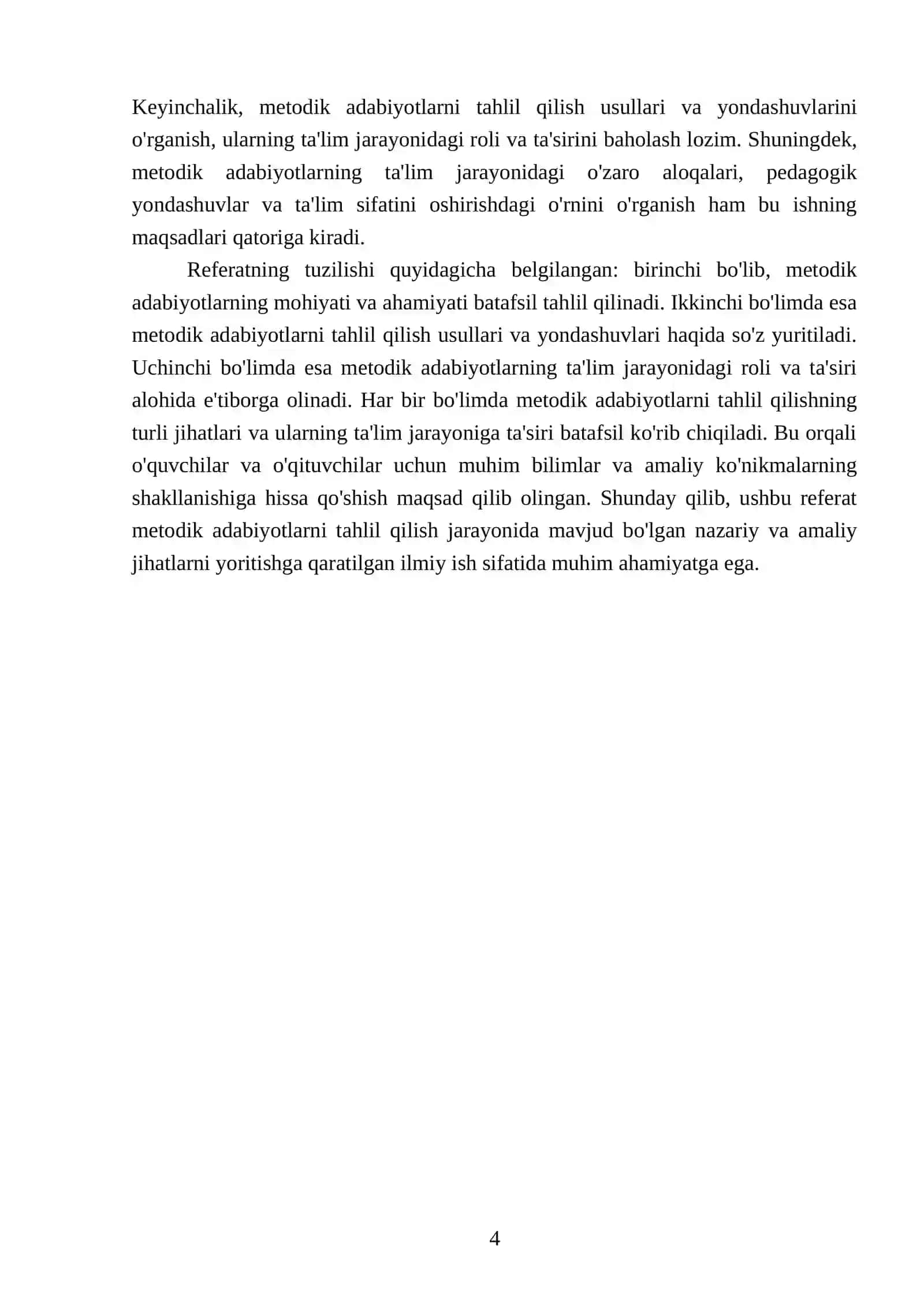 Metodik adabiyotlarni tahlil qilish 4