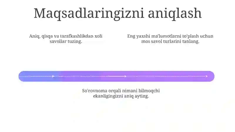Anketa soʻrovnomalarini tuzish 4