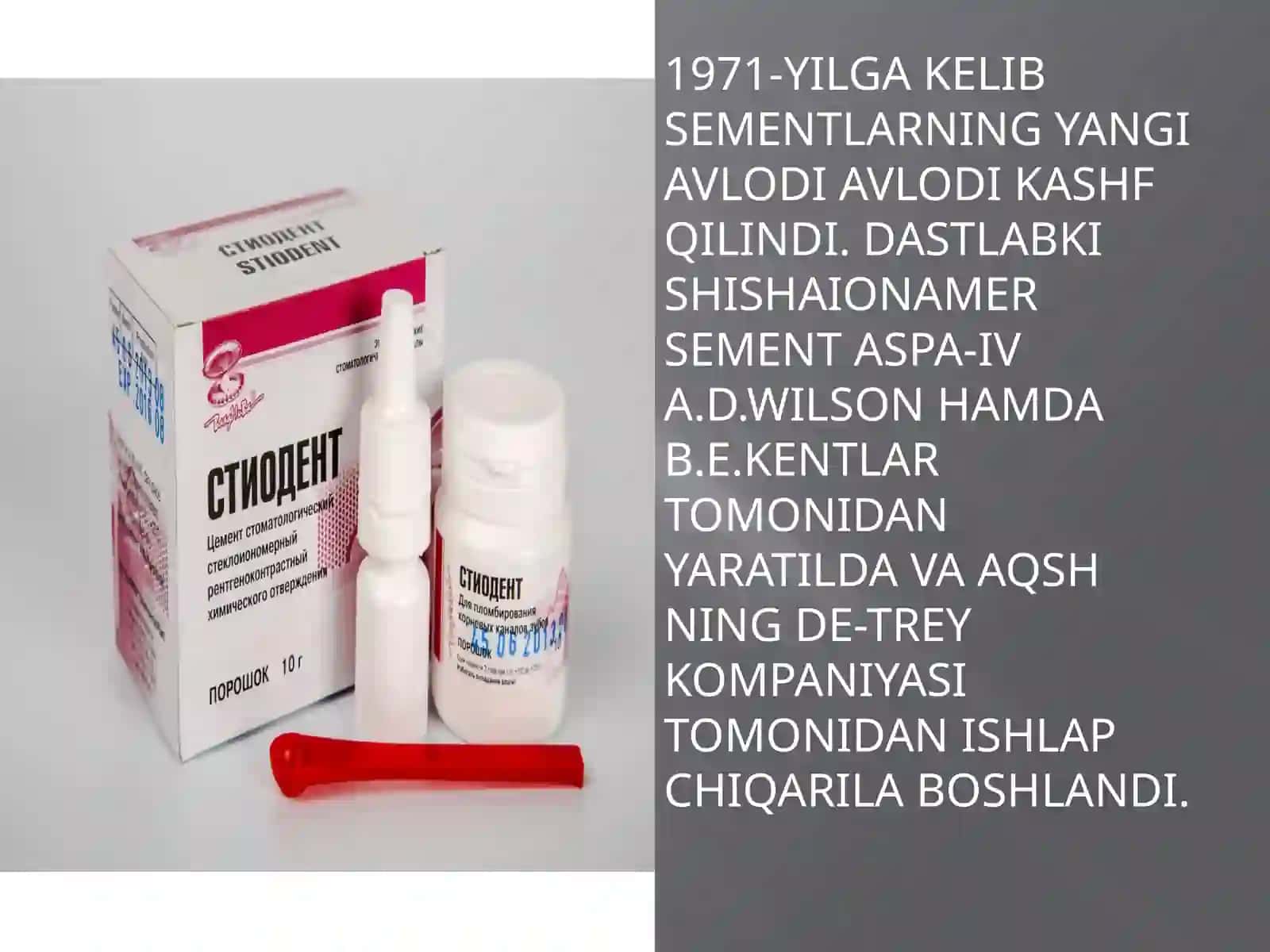 SHISHAIONAMER SEMENTLAR. TARKIBI, XUSUSIYATLARI 4