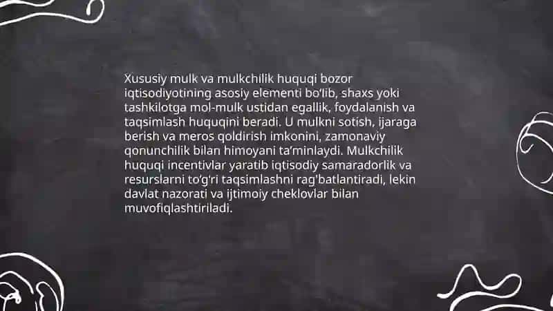 Bozor iqtisodiyoti va uning belgilari 4