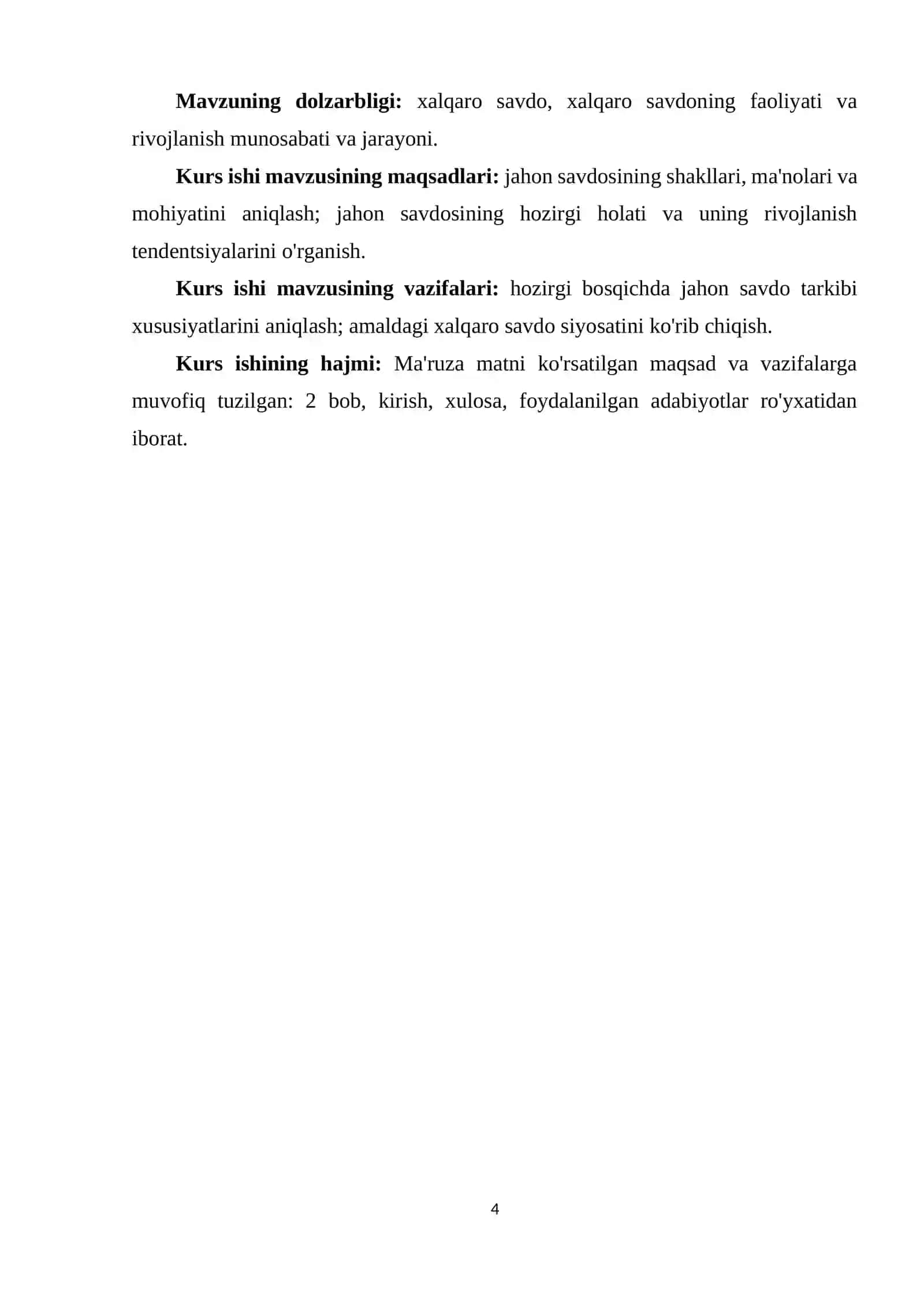 XALQARO SAVDO NAZARIYALARI 4