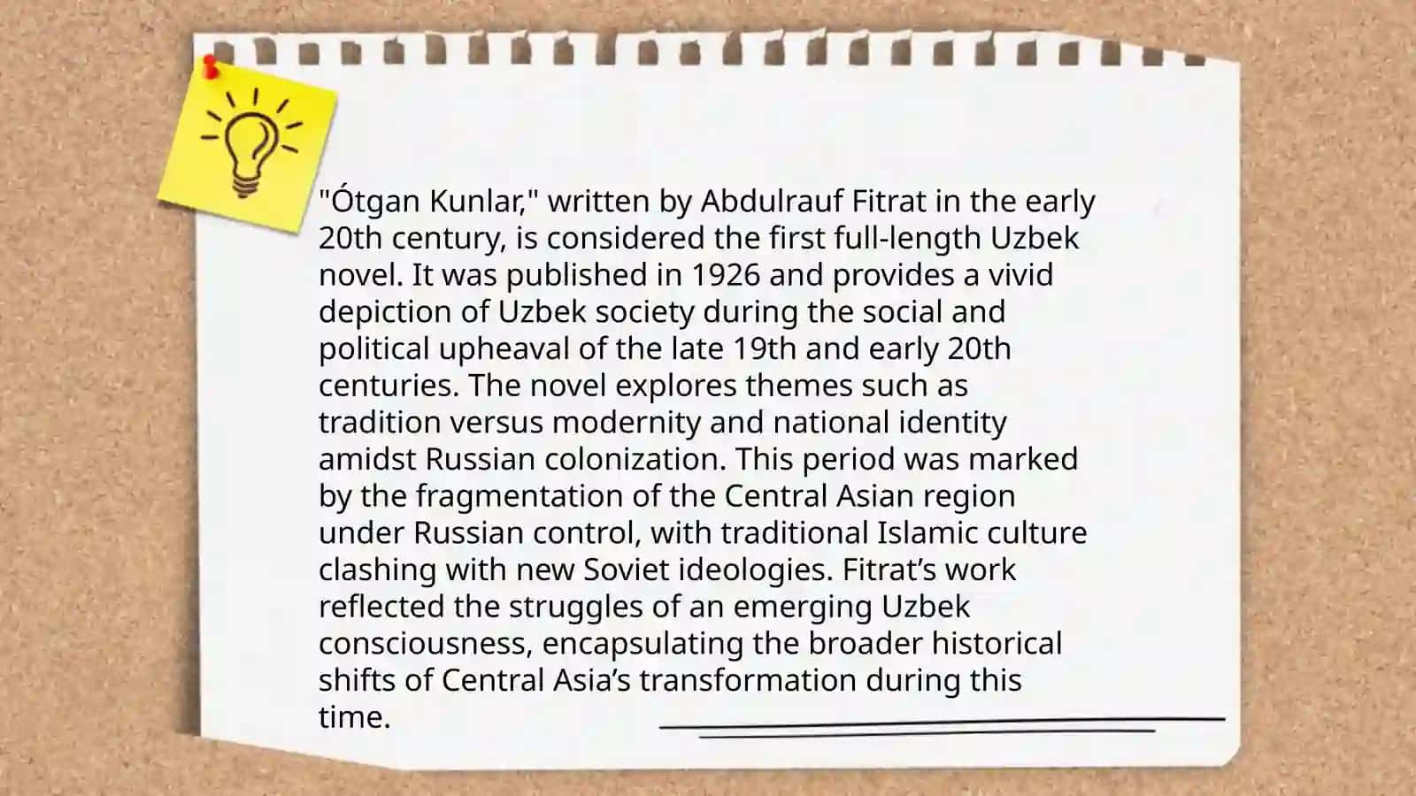 Abdullah Qodiriy "Ótgan kunlar" 4