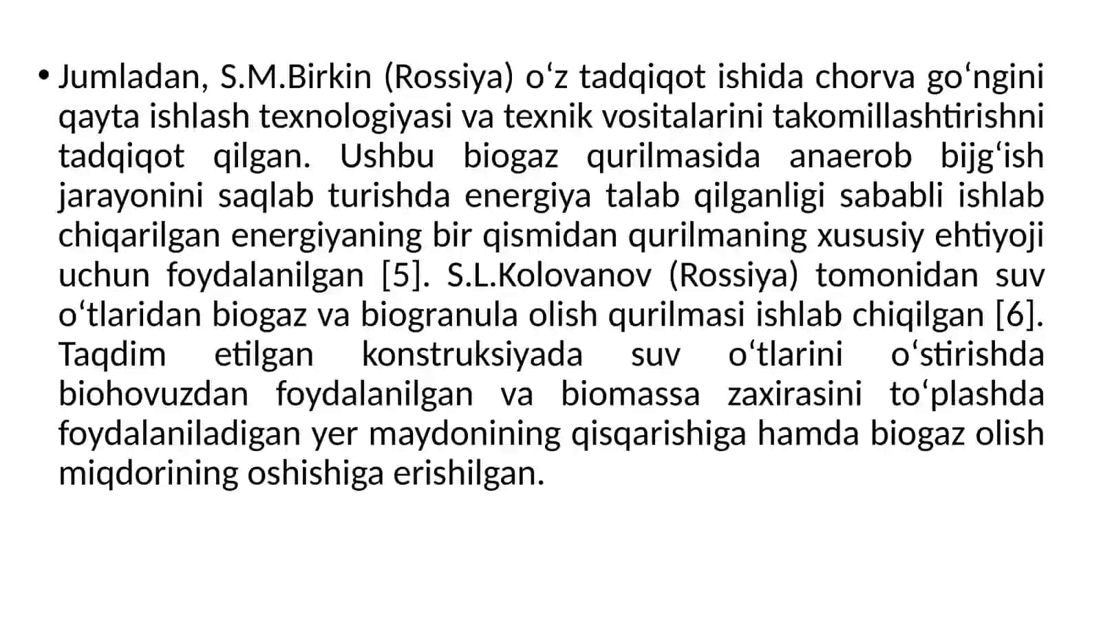 Biogaz qurilmalari texnologik sxemalari 4
