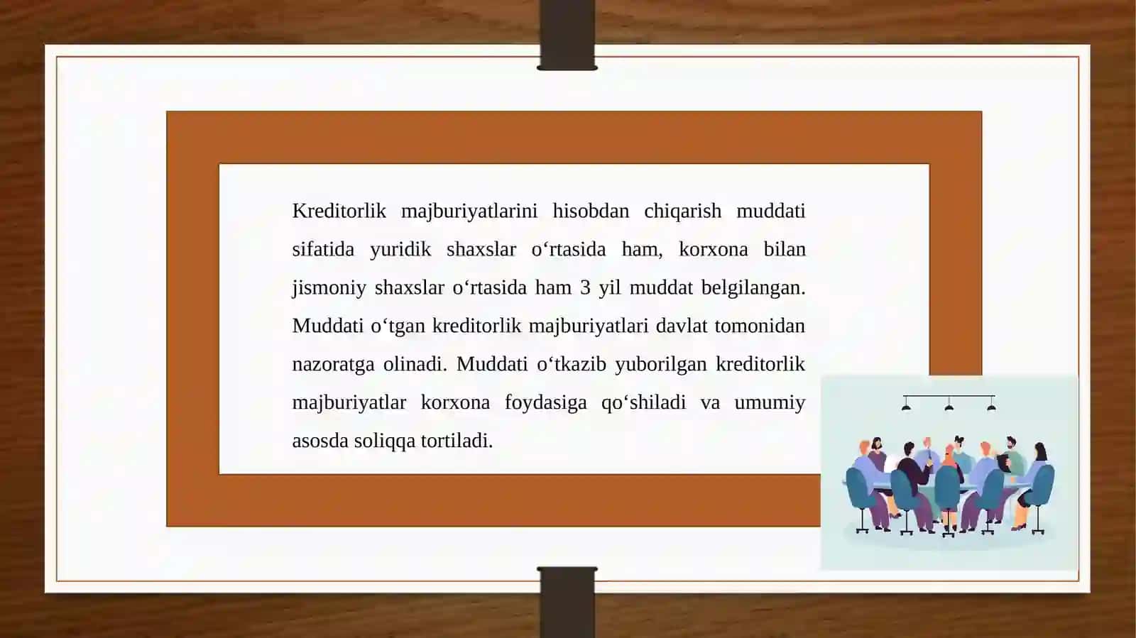 Kreditor qarzlarning buxgalterya hisobi 4