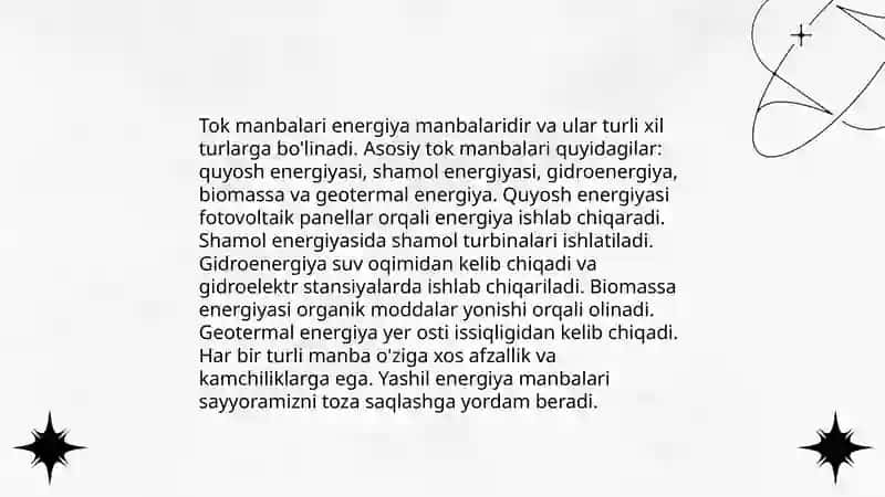 Elektr fanidan kirish 4