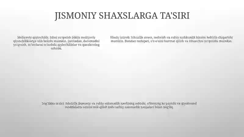 Ishsizlik 4