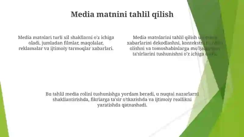 Media matn tushunchasi 4