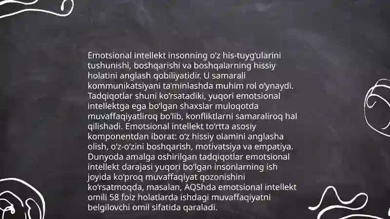 Shaxlararo munosabatlar psixalogiyasi 4