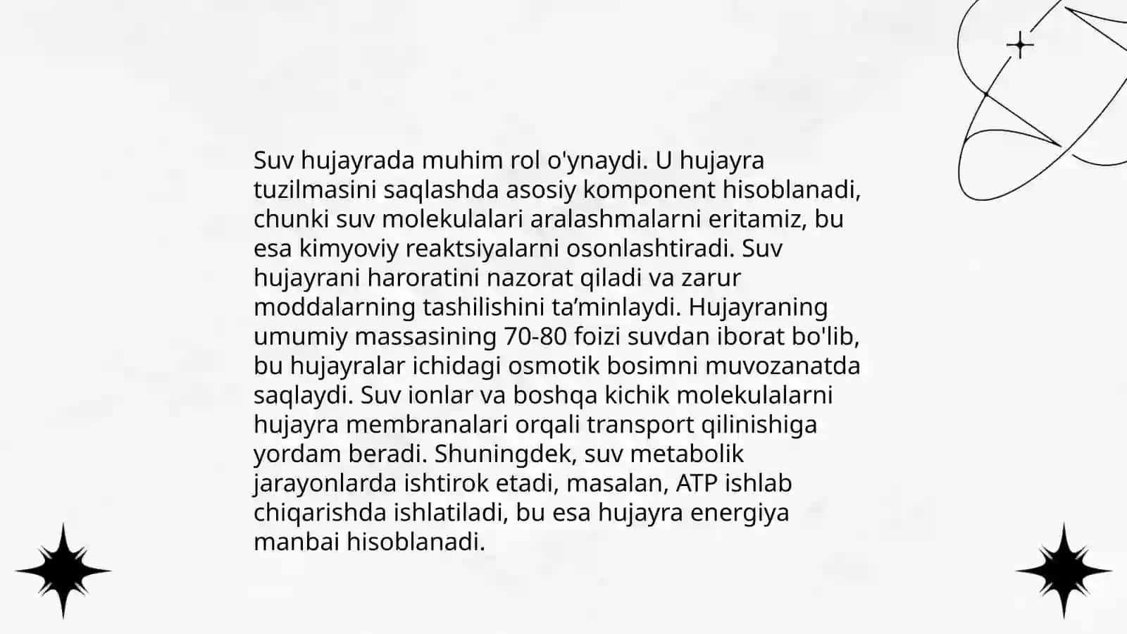 Hujayraning kimyoviy tarkibi 4