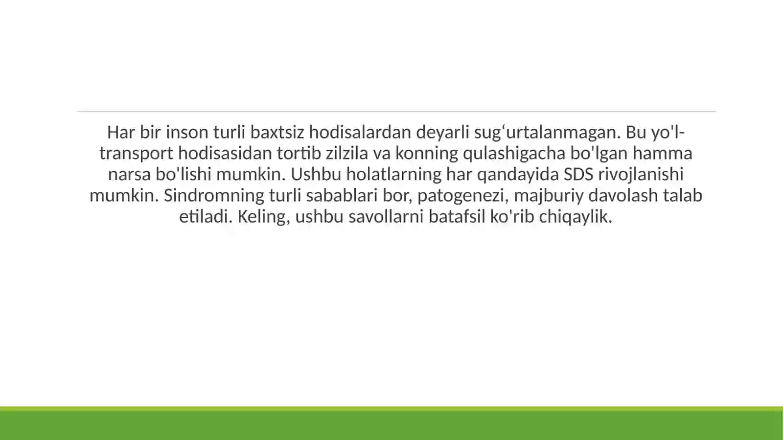 Uzoq bosilish sindromida jarrohlik amaliyotlari 4