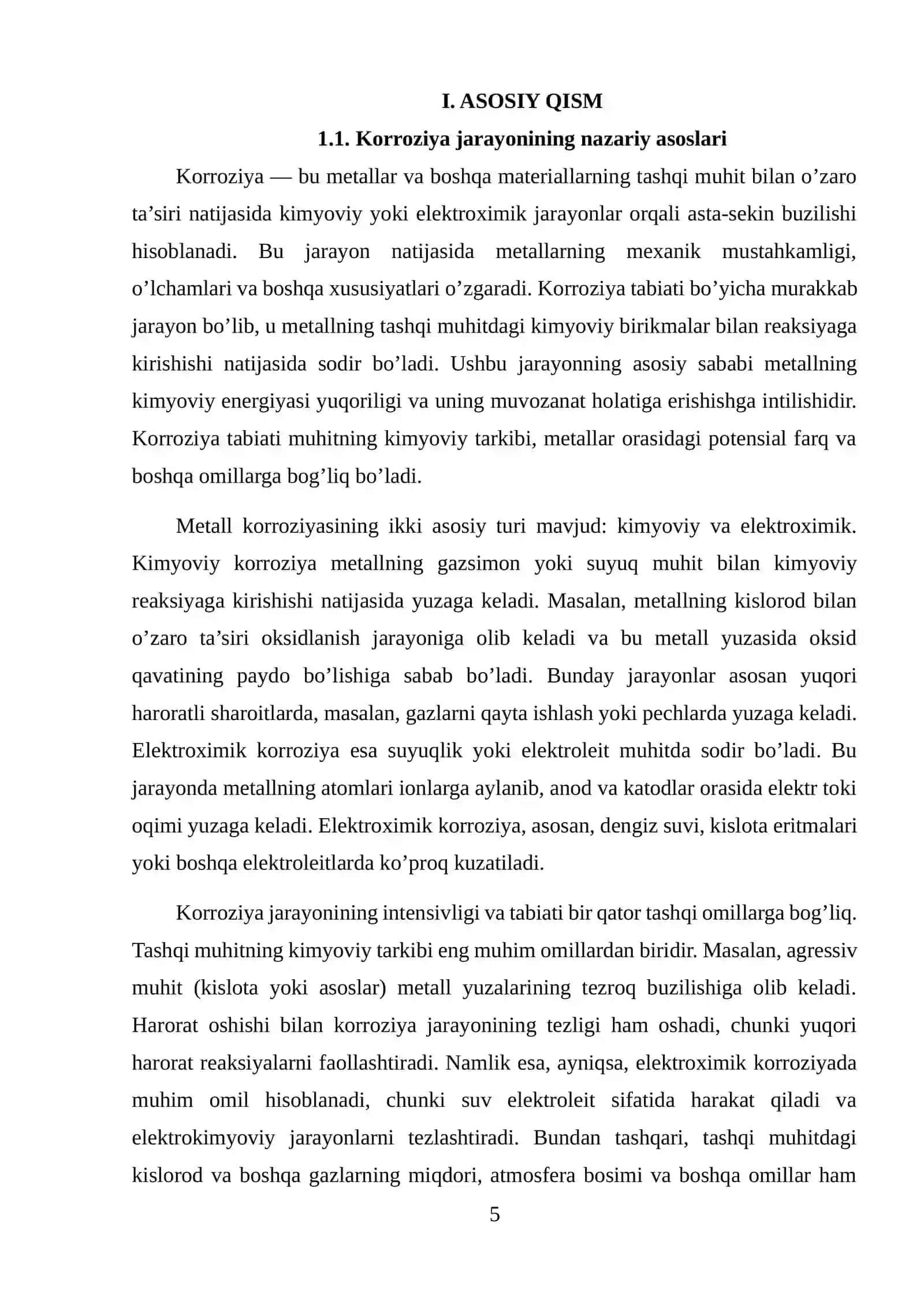 Korroziya jarayonining nazariy asoslari 4