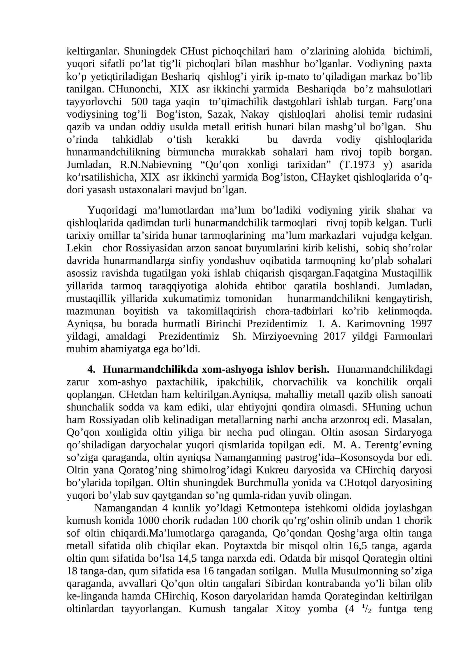 Kirish. Kursning maqsad va vazifalari 4