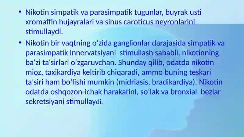 Nikotinizm va uning asoratlari 4
