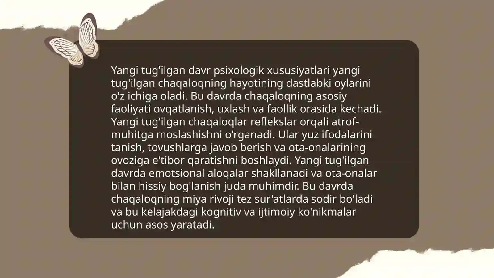 Chaqaloqlik davri psixologiyasi 4