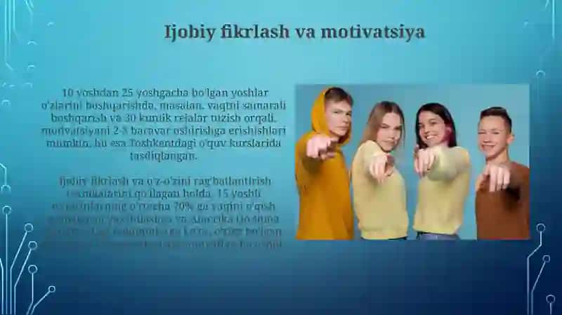 O'z-o'zini boshqarish va uni takomillashtirish tamoyillari 4