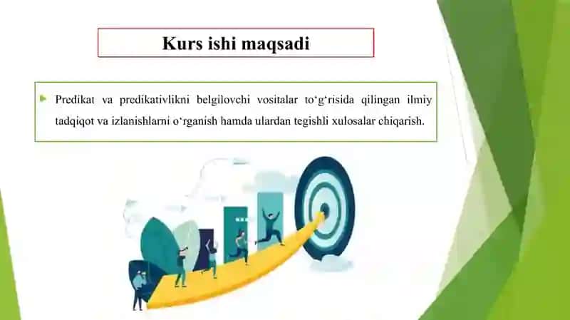 KESIMLIK VA PREDIKATSIYA 4