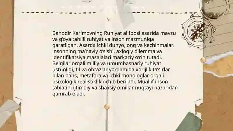 Ruhiyat Alifbosi 4