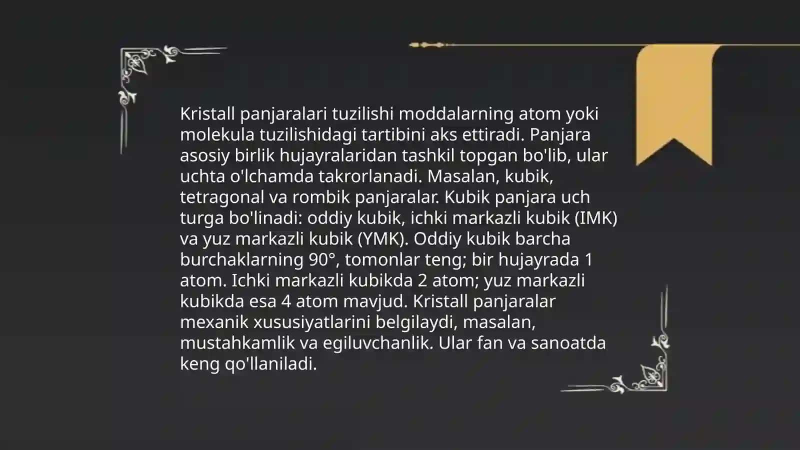 Qattiq jismlarning xossalari 4