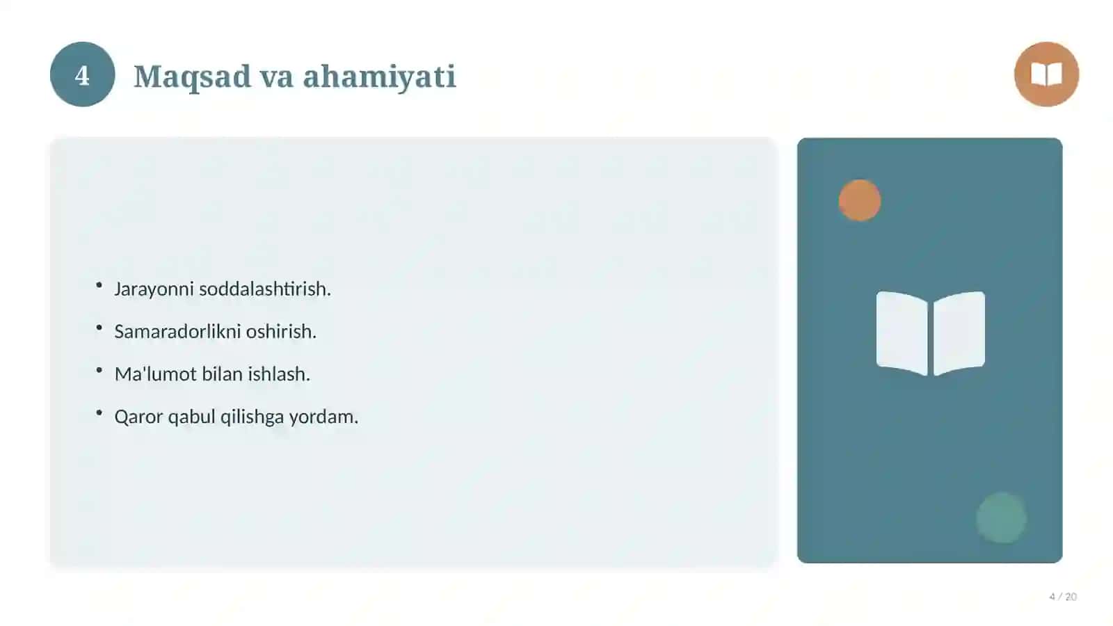 Bulutli texnologiyalar: nazariy asoslari, tizimli yondashuvda (Mustaqil ta'lim topshirig'i) 4