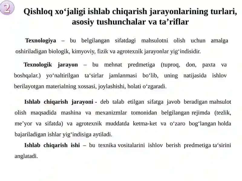 Qishloq xo‘jaligi muhandislik asoslari 4