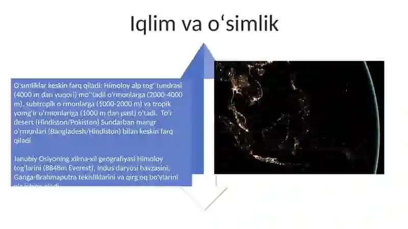 Janubiy Osiyo davlatlari geografiyasi 4