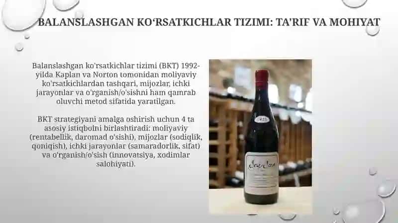 Balanslashgan ko‘rsatkichlar tizimi 4