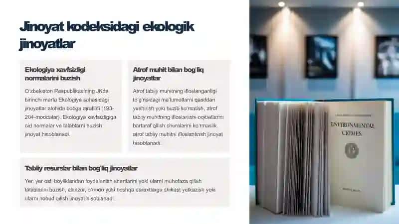 Ekologiya sohasidagi jinoyatlar 4
